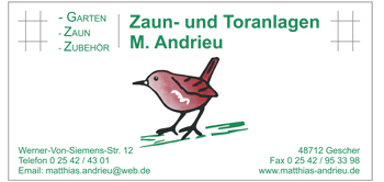 Andrieu Zaun- und Toranlagenbau